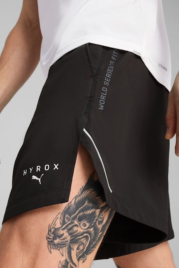PUMA x HYROX ULTRAWEAVE 6" Shorts Men, PUMA Black, extralarge